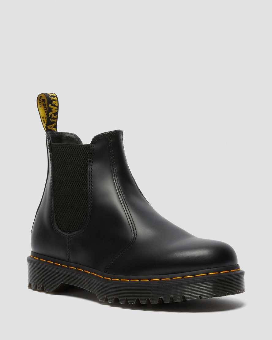 Dr. Martens 2976 Bex Smooth Lær Chelsea Støvler Dame Svart [4207JRNSI]